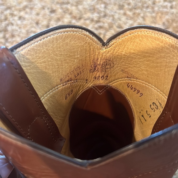 Justin boots size 6.5B style 3802 - Picture 7 of 7